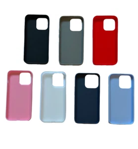 New iPhone 13 Pro Phone Case Silicone TPU Matte Back Rear Cover Soft Shockproof - Bild 1 von 16