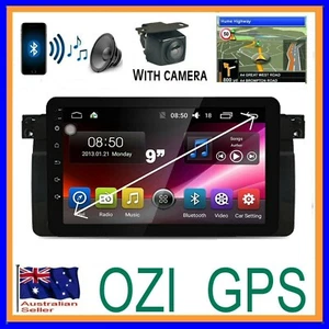 BMW 3 SERIES E46 10" GPS BLUETOOTH HEAD UNIT APPLE CARPLAY ANDROID AUTO CAMERA - Picture 1 of 4