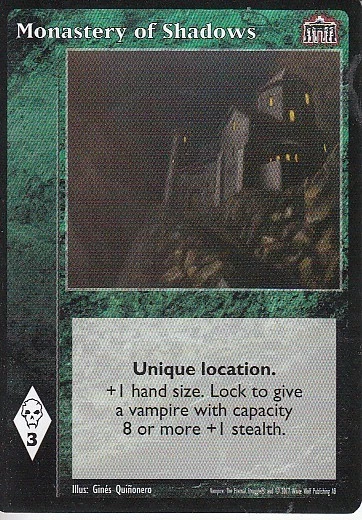 Monastery of Shadows VTES CCG Anthology ***New Art*** - Image 1 of 1