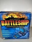 Vintage Electronic Battleship Advanced Mission Game Hasbro 2000 Missing Parts
