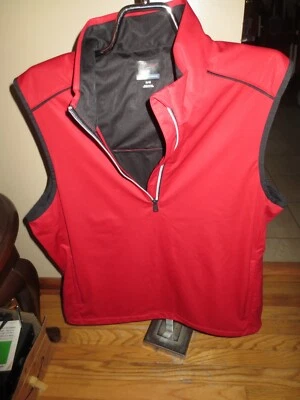 Chaleco Hombre Greg Norman Rojo 1/4 Cremallera Talla M/M Excelente Estado Foto 1 de 4