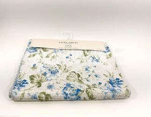Laura Ashley 2pc 20" x 32" Rug Set Bathroom Rug Mat Anti-Slip Soft New - Picture 1 of 8