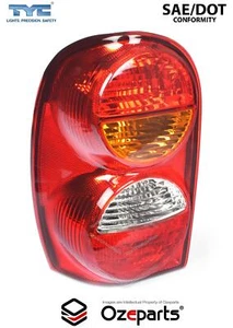 LH Left Hand Tail Light Rear Lamp 3 Globes For Jeep Cherokee / Liberty KJ 01~04 - Picture 1 of 5