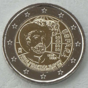 2 Euro Gedenkmünze Spanien 2022 500 Jahre erste Weltumsegelung unz. - Picture 1 of 1