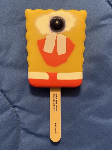 Alpha Toys SpongeBob Popsicle Ice Cream Vinyl Figure 8” One Eye No Stand Cover