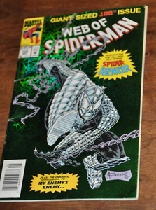 Web of Spider-Man 1993 100th issue Marvel Comics Newsstand edition ungraded - Picture 1 of 3