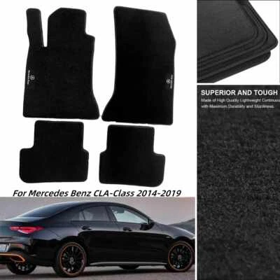 For Mercedes Benz CLA CLS CLE Car Floor Mats Custom Carpets Rugs All Models - Image 1 of 4