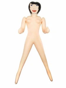 5FT INFLATABLE BLOW UP NAKED FEMALE WOMAN DOLL HEN DO STAG NIGHT PARTY RUDE GIFT - Picture 1 of 2
