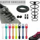Shoelaces Elastic Shoe Lace Easy Lock No Tie Kids Adult Lazy Trainers Rubber UK