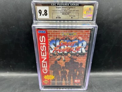 Super Street Fighter II 2 Sega Genesis CGC 9.8 B+ FACTORY SEALED RARE VGA - Image 1 of 4