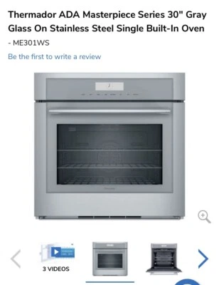 ME301WS-THERMADOR 30" MASTERPIECE ELECTRIC SINGLE WALL OVEN NEW OUT OF BOX - Image 1 of 2