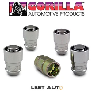 Gorilla Guard Wheel Locks, 14mm x 1.50, Acorn Bulge Seat, Chrome, 14x1.5, 61641 - Picture 1 of 7