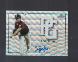 2021 Loo Cijntje Leaf Perfect Game All-American Silver Wave Rookie Auto #1/10 !!