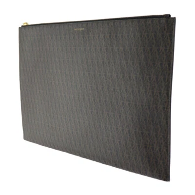 SAINT LAURENT PARIS Bolso de Negocios 378261 Clásico Toile Monog Cordero Bolso de Mano... Foto 1 de 4