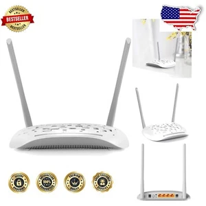 Reliable 300Mbps Wireless N Modem Router with WPS Security & Easy Wi-Fi Control - Picture 1 of 10