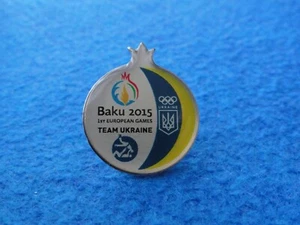 Juegos Olímpicos 2015 Bakú I Juegos Europeos Ucrania NOC Lucha Judo? pin - Imagen 1 de 1