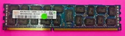 Módulo de memoria original Dell Hynix 8 GB 2Rx4 PC3-12800R 1600 MHz HMT31GR7CFR4C-PB Foto 1 de 3