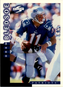 1998 Score #144 Drew Bledsoe WSU New England Patriots NFL Football Card Base - Picture 1 of 2