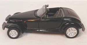 1999 Die Cast Plymouth Prowler Car New Ray 1:32 Scale Black Doors Open - Picture 1 of 4