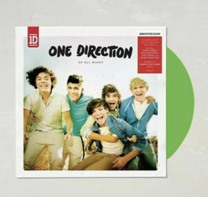 MINOR CREASE One Direction Up All Night Translucent Green Colored 2LP Vinyl NEW - Picture 1 of 18