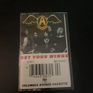 AEROSMITH - GET YOUR WINGS CASSETTE TAPE LIKE NEW OOP - Picture 1 of 4