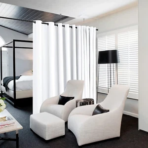 Closet Door Heavy Curtain, Room Dividers Shade Screens Partitions, Extra Large G - Picture 1 of 9