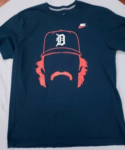 Nike MLB Detroit Tigers Jim Leyland T-Shirt Mens XL - Picture 1 of 2