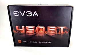 EVGA 450 BT, 80+ BRONZE 450W Power Supply 100-BT-0450-K1 - Picture 1 of 6