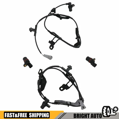 Juego de 4 sensores de velocidad de rueda ABS delanteros traseros para Toyota Tacoma AWD 1998-2004 Foto 1 de 4