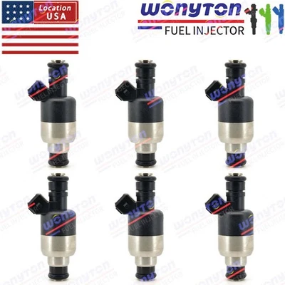 Best Upgrade 6 furos GM Rochester 6x injetores de combustível fabricante de equipamento original 17109826 3.1L 3.4L - Imagem 1 de 4