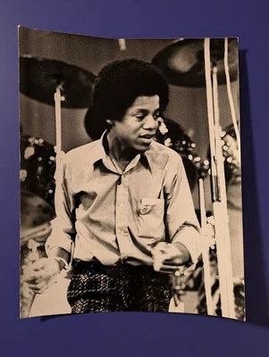 Jacksons (Marlon/Jackson 5), rare promotional press photo from 1972 - Image 1 of 3