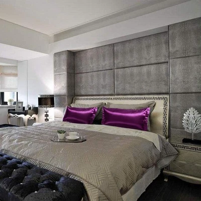 Queen Cushion Cover Bedroom Decor Satin Pillowcases Imitation Silk Pillow Case - image 1 of 4