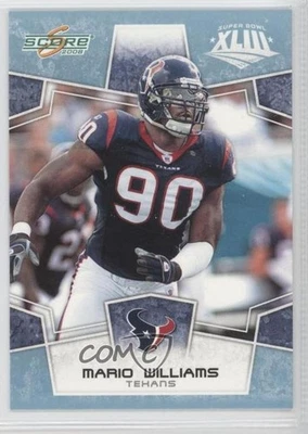 2008 Score Super Bowl XLIII /250 Mario Williams #124 - Image 1 of 2