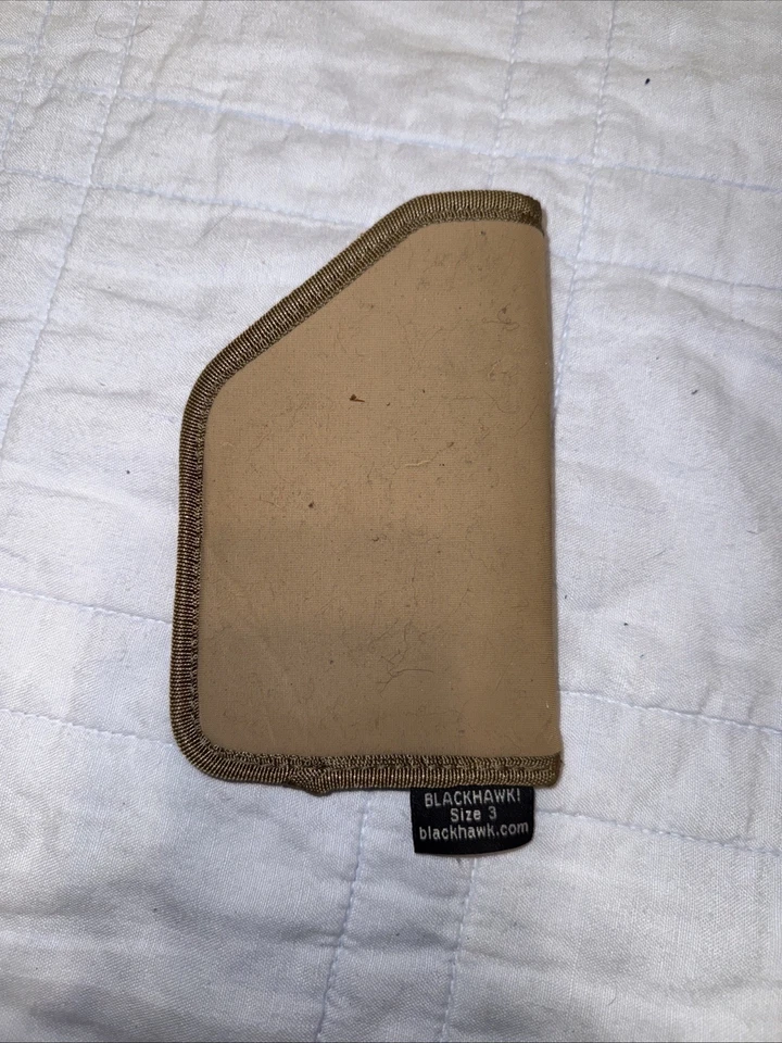 Blackhawk! Neoprene Nylon Pocket Holster Size 3 Small Semi-auto Or Revolver - Image 1 of 4