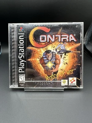 Contra: Legacy of War (Sony PlayStation 1, 1996) PS1 Complete Clean Tested - Image 1 of 4