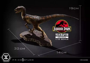 Prime 1 Studio Velociraptor Open Mouth 1/10 Resin Figure Animal Model PCFJP-07 - Picture 1 of 5