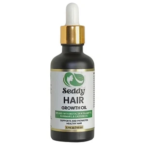Hair Growth & Strengthening Oil with Caffeine, Rosemary, Castor, Biotin, Pepp... - Picture 1 of 8