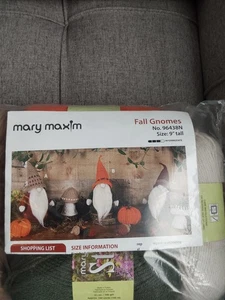 Mary Maxim Fall Gnomes No 96438N - Picture 1 of 1