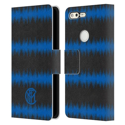 OFFICIAL INTER MILAN GRAPHICS LEATHER BOOK WALLET CASE FOR GOOGLE PHONES - Image 1 of 4