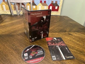 Devil May Cry Greatest Hits Sony PlayStation 2 PS2 Complete w/ Manual Tested - Picture 1 of 2