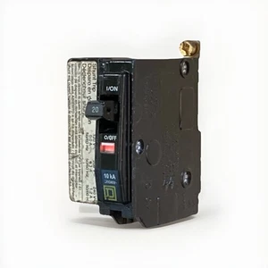 Square D QOB1201021 Nebenschlussauslöser 1-polig 20 Amp 120/240V AC Anschraubschutzschalter - Bild 1 von 22