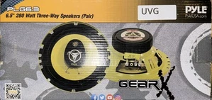 Pyle PLG6.3 3-Way 6.5in. Car Speaker (pair) - Picture 1 of 5