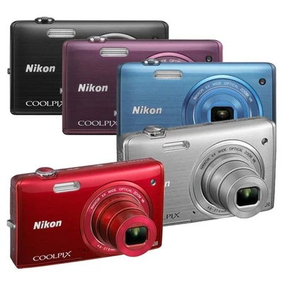 Nikon COOLPIX S5200 Digitale Kamera 16 Megapixel, 6-facher optischer Zoom - Bild 1 von 4