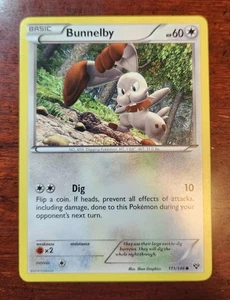 Bunnelby Pokemon Karte, XY Set 111/146 - Bild 1 von 2