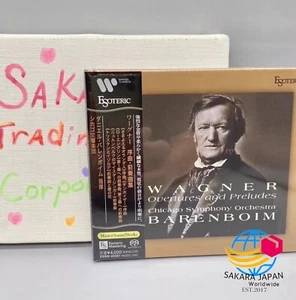 ESOTERIC WAGNER Overtures and Preludes BARENBOIM SACD ESSW-90287 NEW W/OBI - Picture 1 of 10