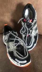 Women Eddie Marc Extreme CL DB Sneakers Multicolor Flatform Platform Laces US 6 - Picture 1 of 23