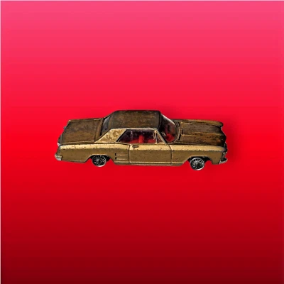 Vintage Corgi #245 Buick Riviera Gold with Trans-O-Lite 1964 Unboxed Collectible - Image 1 of 4