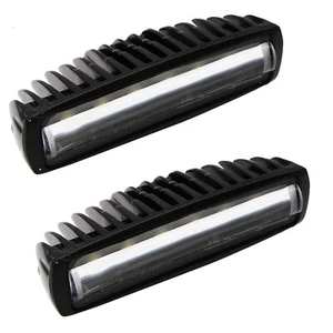 2x Aluminium Led Work Light Bar Flood Reverse Fog Lights 4WD Offroad Truck UTE - Picture 1 of 8