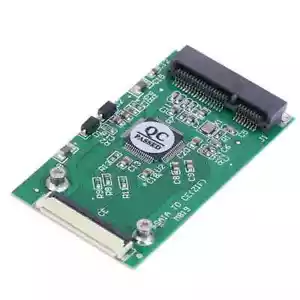 Adattatore da mSATA a ZIF iPod convertitore unità SSD mini SATA 1,8" mod stato solido nuovo - Foto 1 di 5