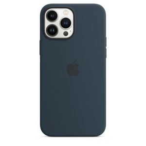 Véritable Apple IPHONE 13 Pro Max Silicone Magsafe Étui/Housse - Abyss (Bleu) - Photo 1 sur 10